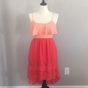 Daytrip high low dress - large